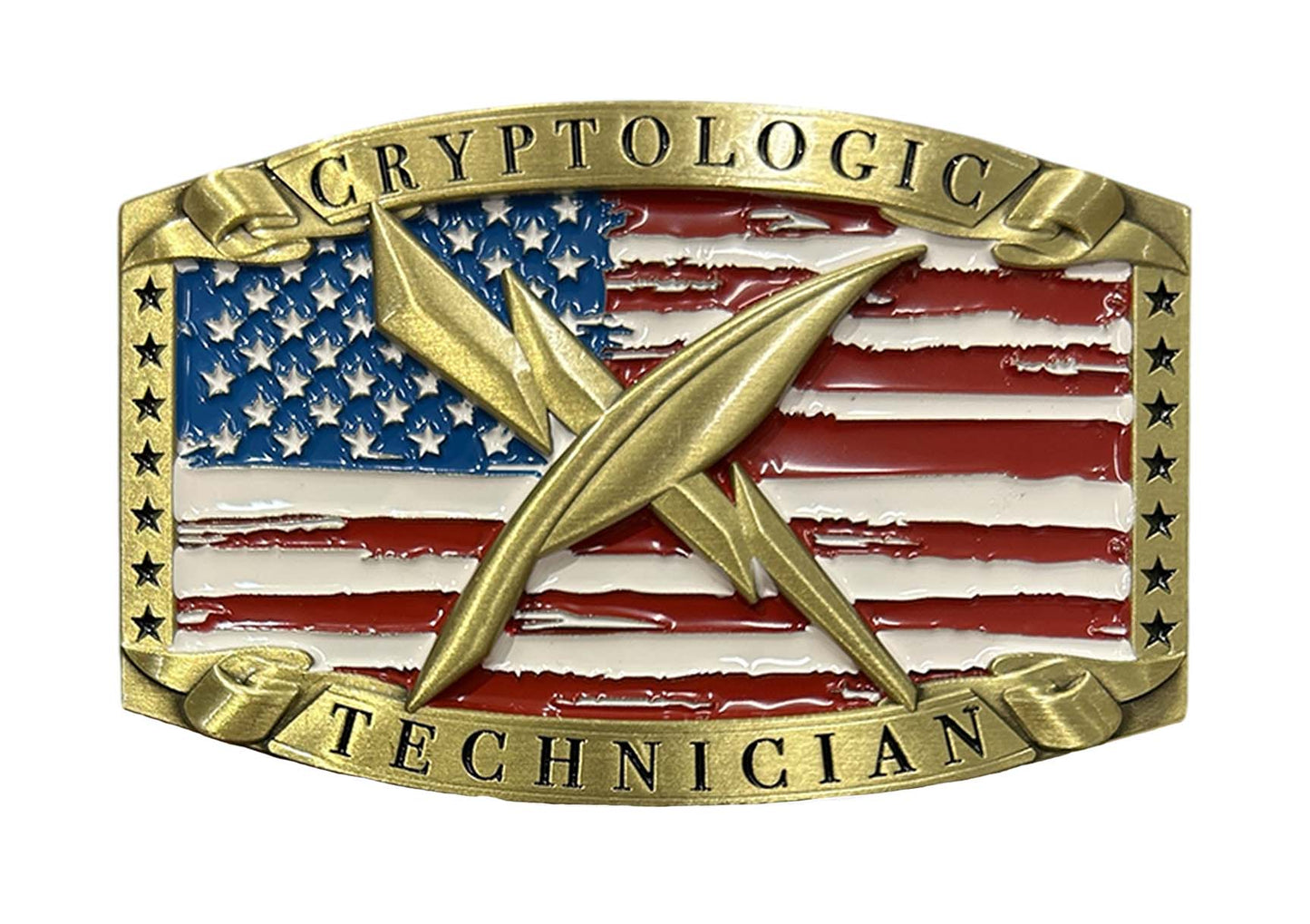 Cryptologic Technician Buckle