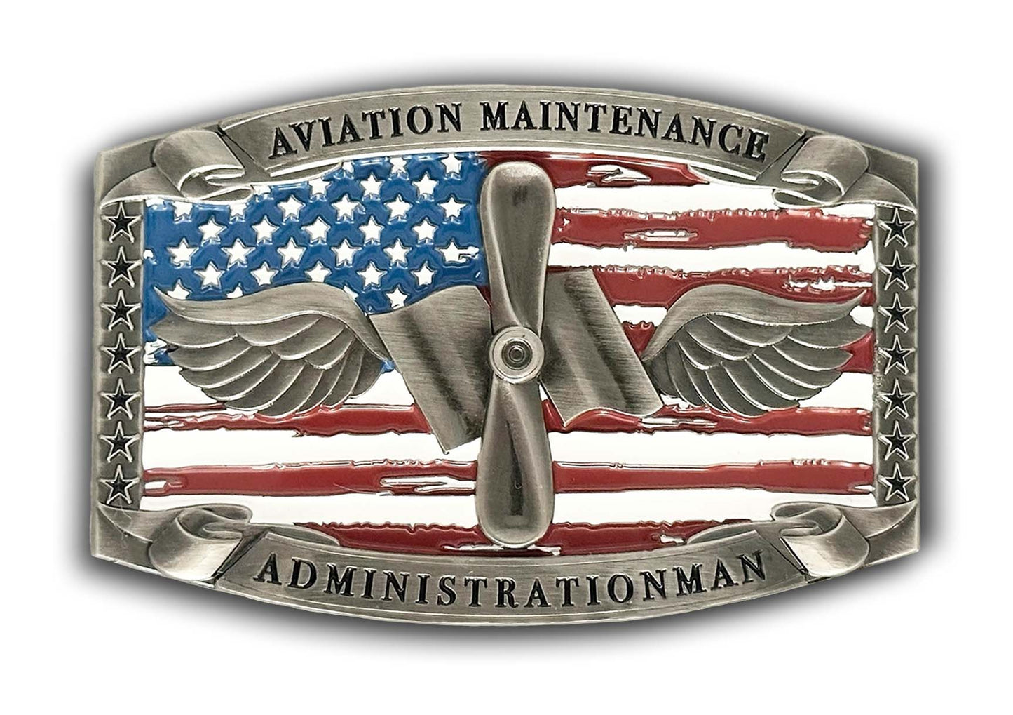 Aviation Maintenance Administrationman Buckle