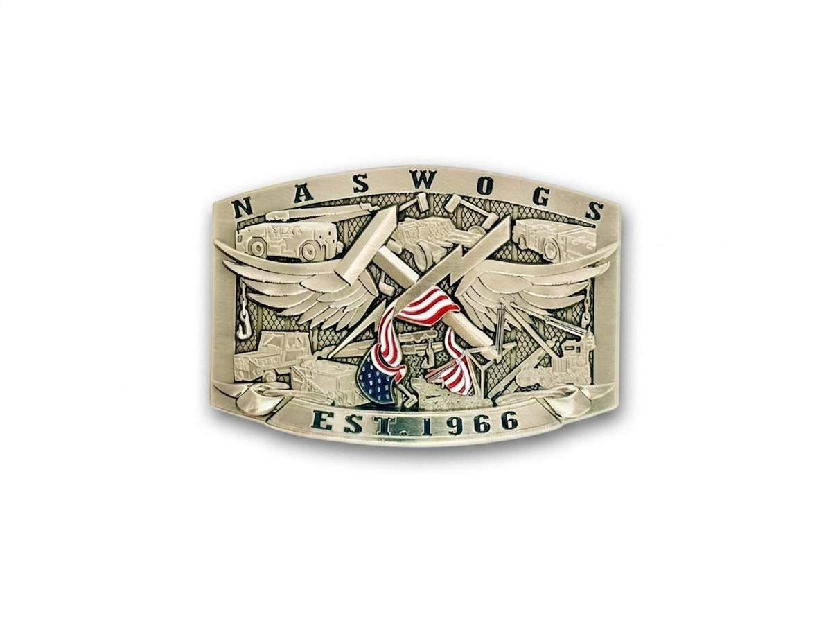 Aviation Support Equipment Technician Buckle