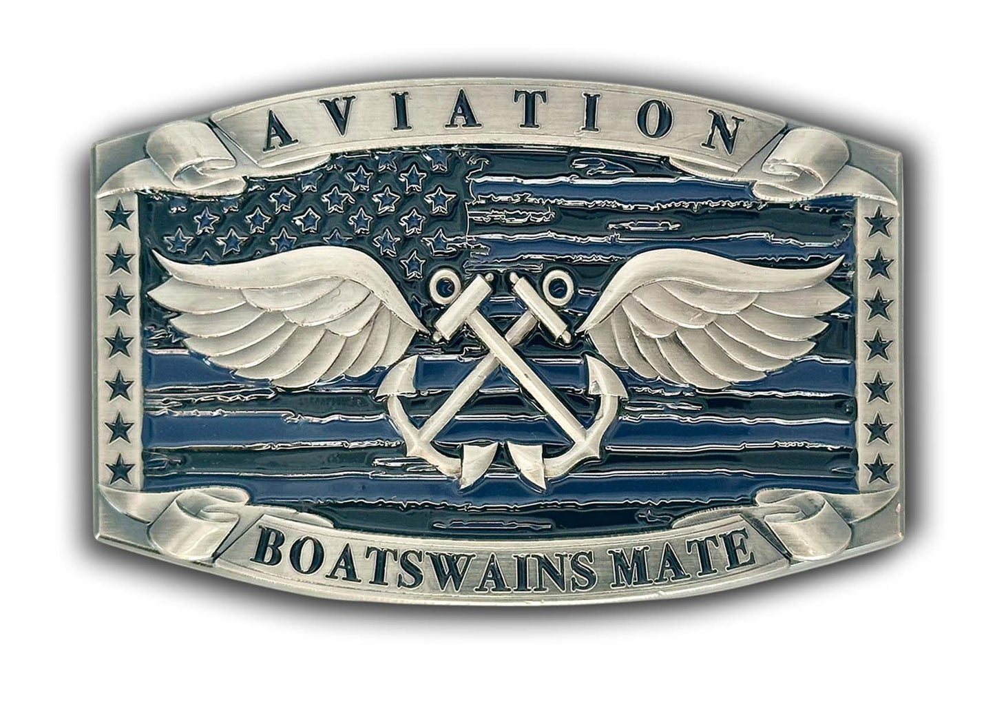 Aviation Boatswain's Mate Buckle (Blue)