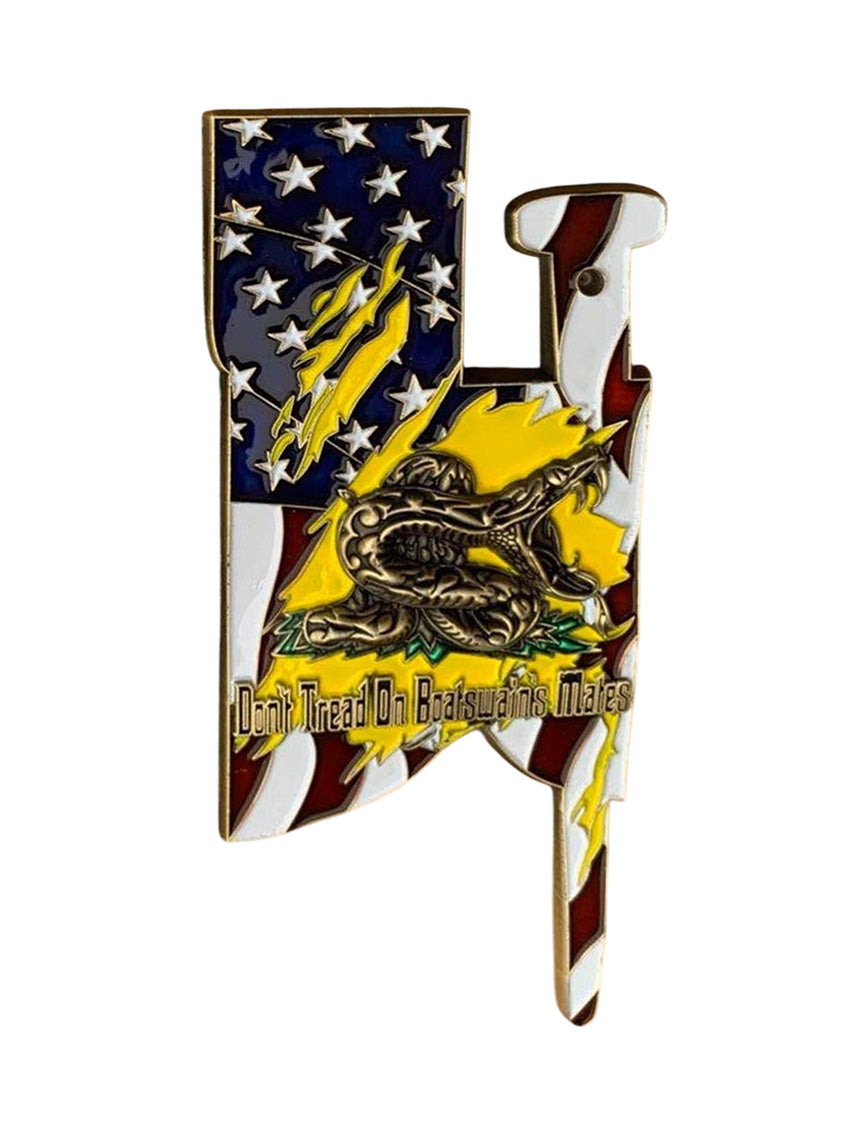 Boatswain’s Mate Sheath Challenge Coin