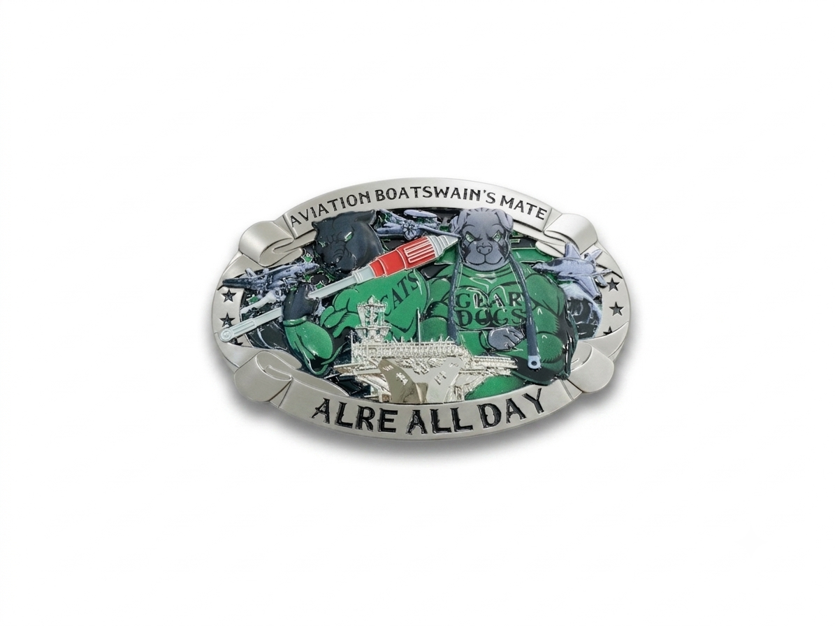 Aviation Boatswain’s Mate (Equipment) Gear Dawgs/Cats Buckle