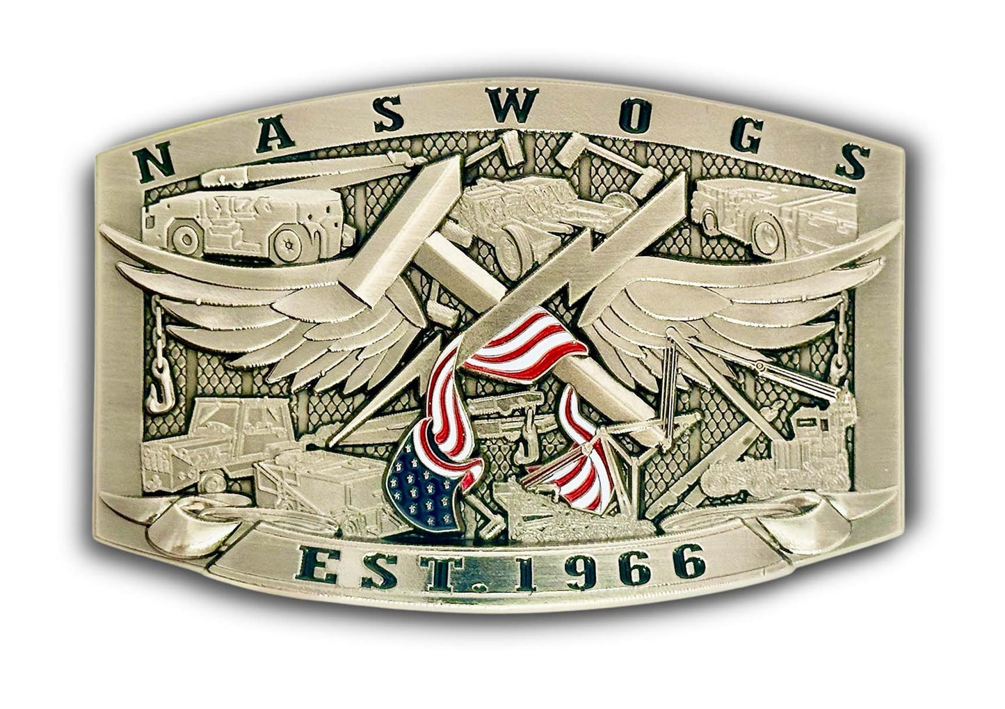 Aviation Support Equipment Technician Buckle