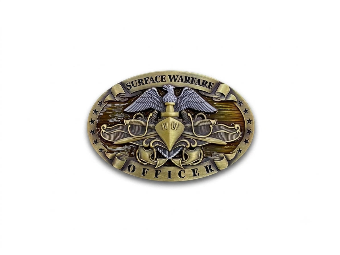 Surface Warfare Officer Buckle