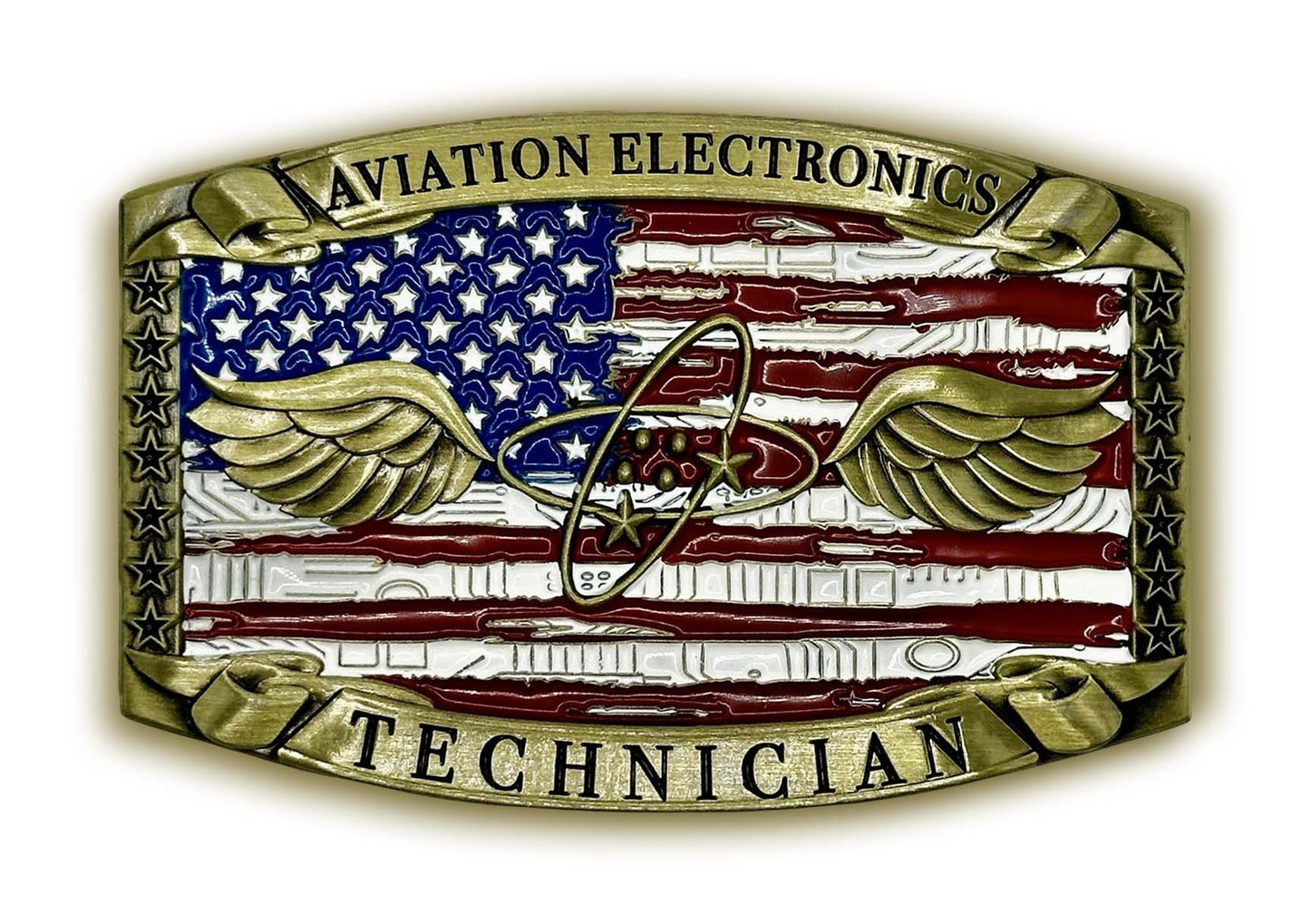 Aviation Electronics Technician Buckle