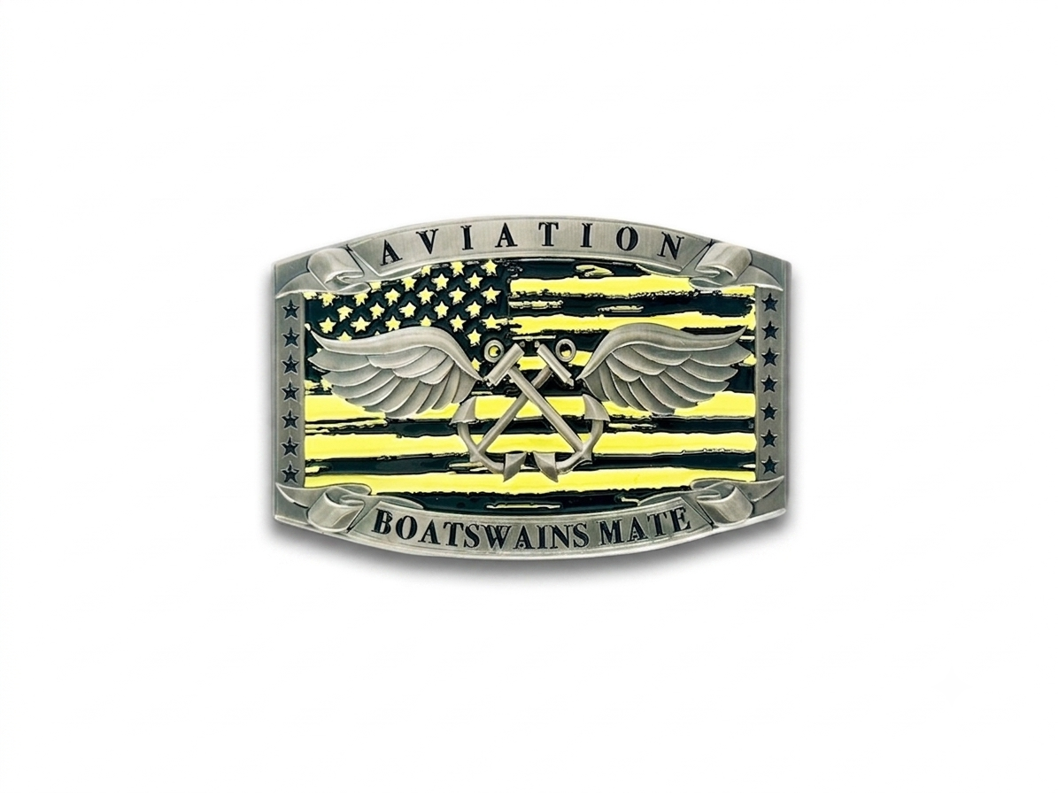 Aviation Boatswain’s Mate Buckle (Yellow)