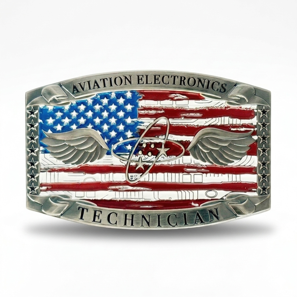 Aviation Electronics Technician Buckle