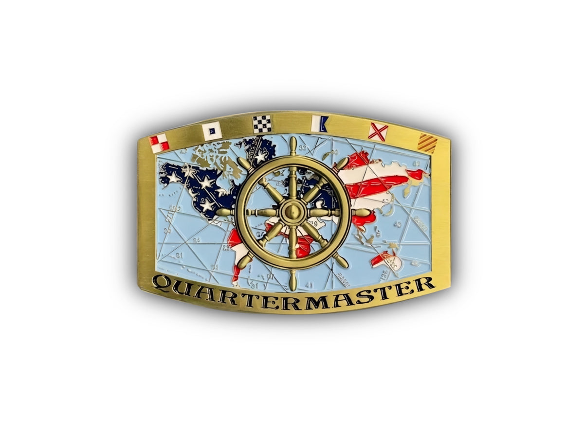Navy Quartermaster Belt Buckle