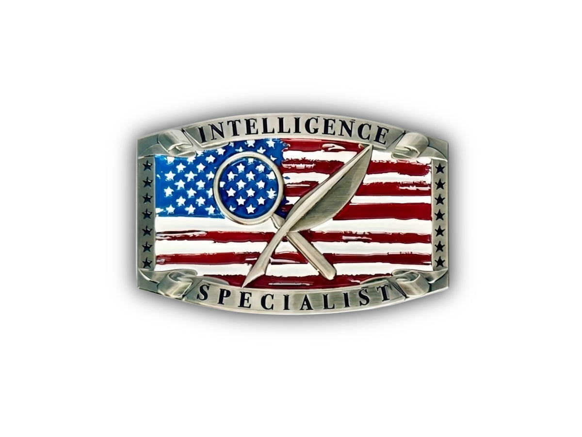 Navy Intelligence Specialist Belt Buckle