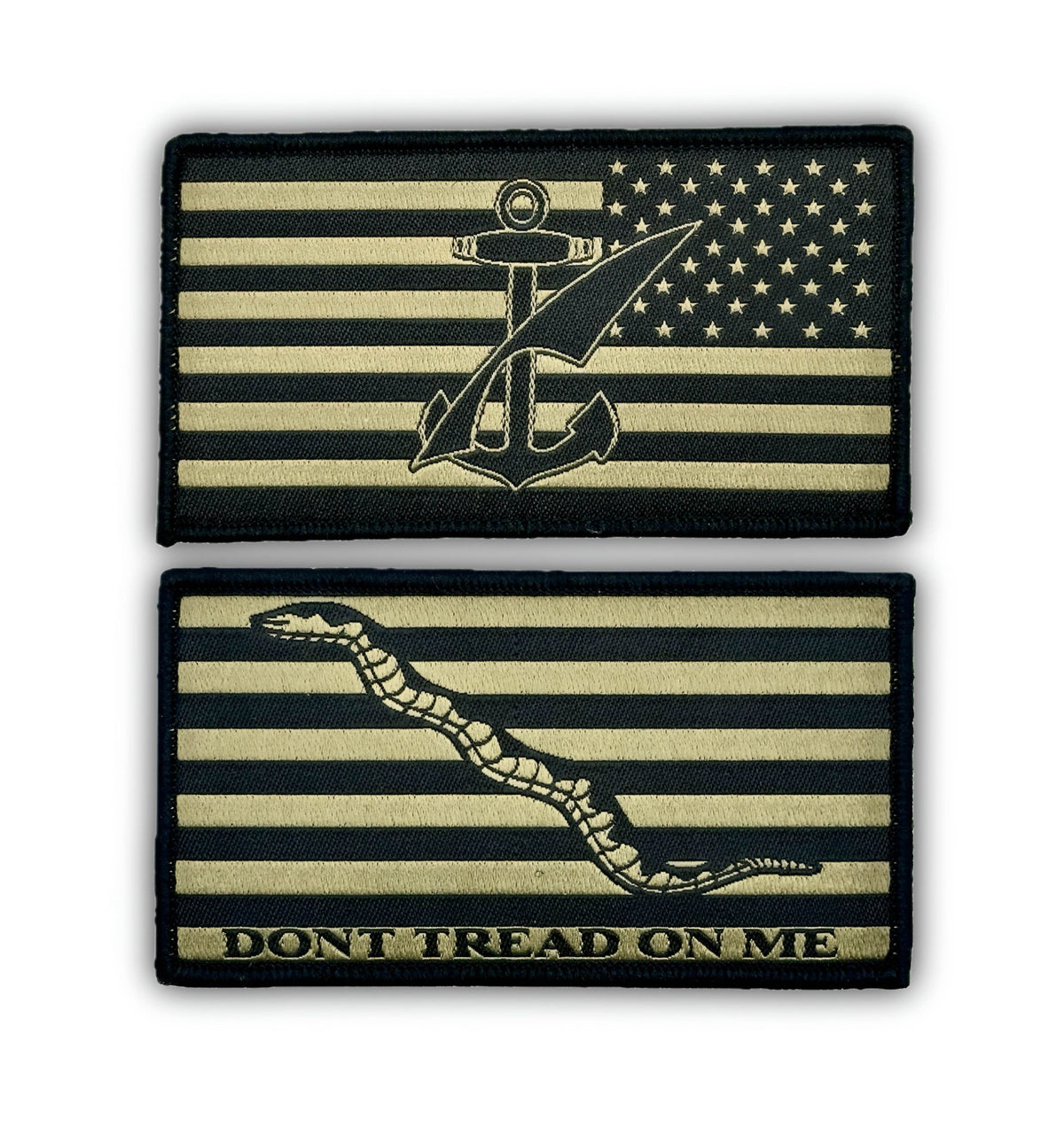 Navy Type 3 Uniform NC Patch Set