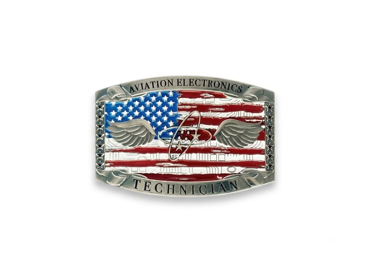 Aviation Electronics Technician Buckle