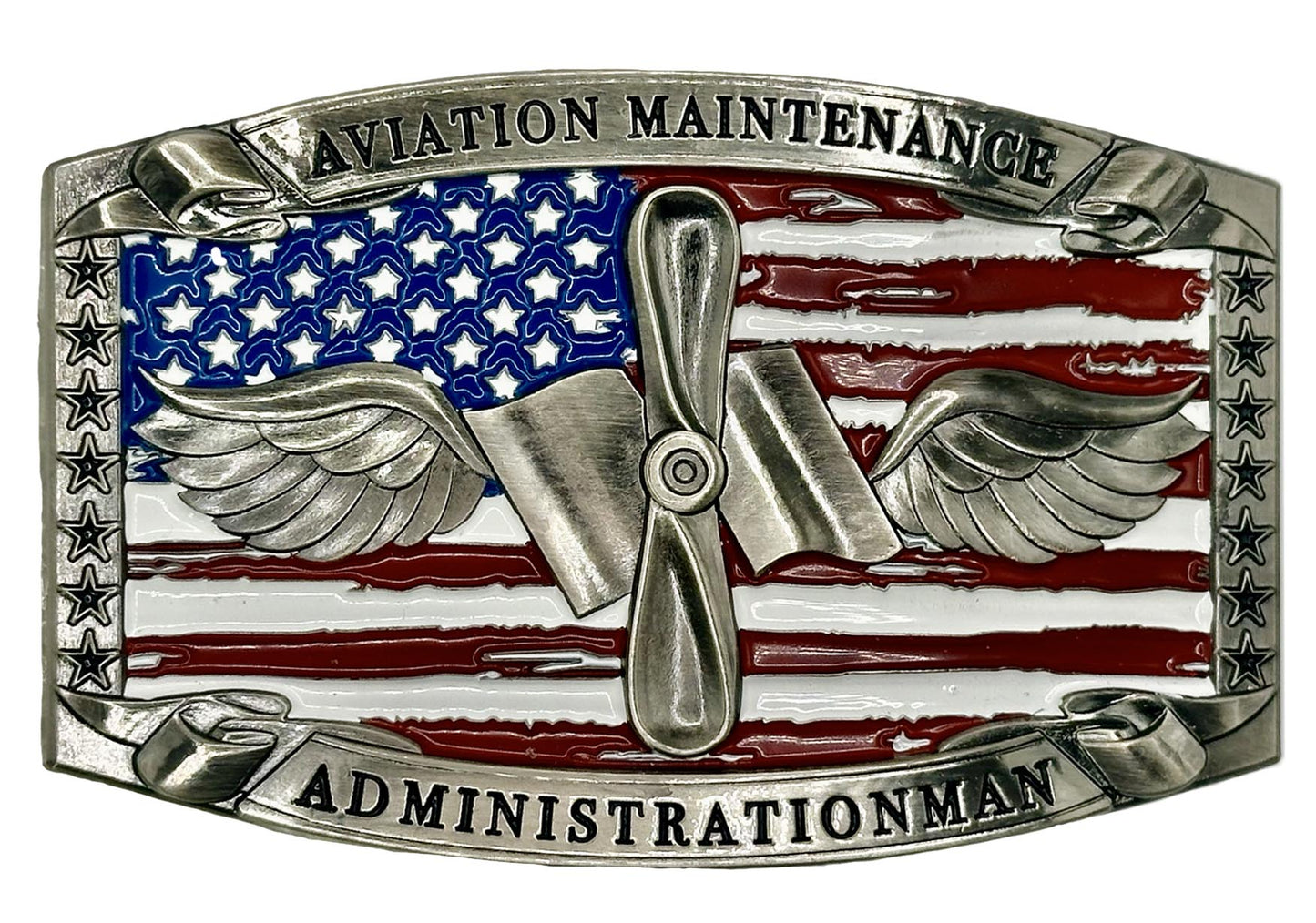 Aviation Maintenance Administrationman Buckle