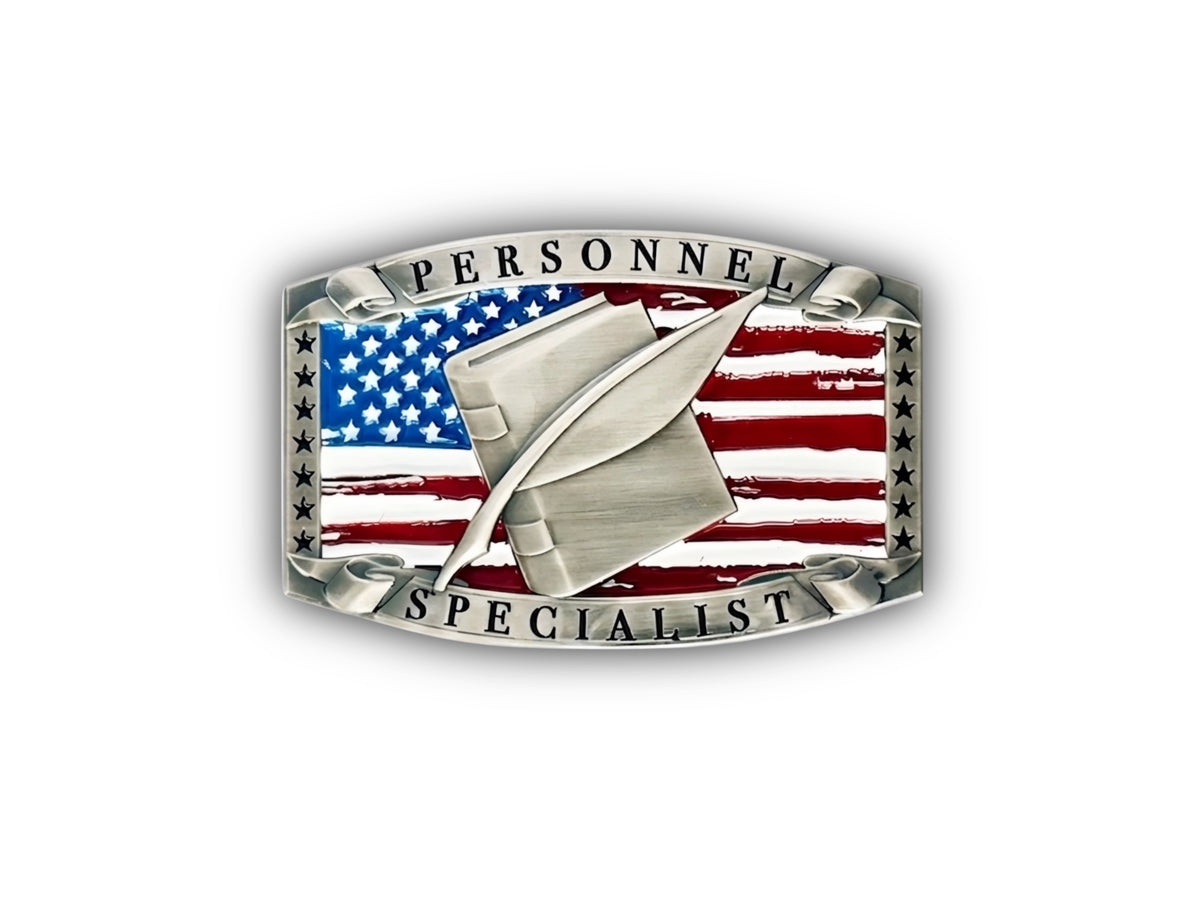 Navy Personnel Specialist Belt Buckle