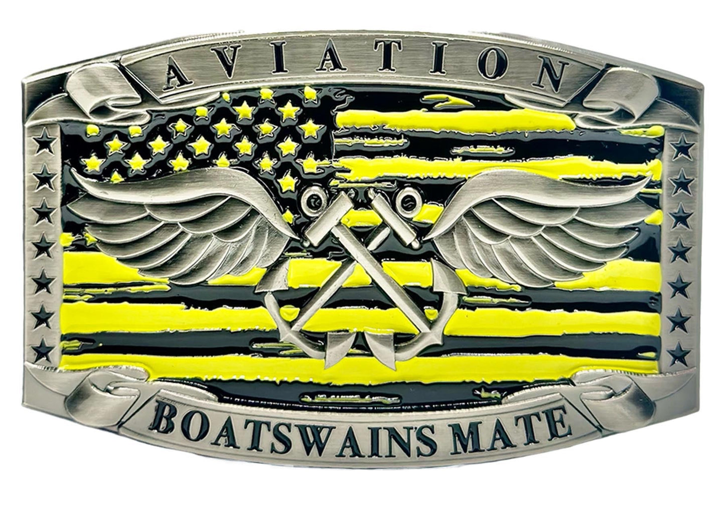 Aviation Boatswain’s Mate Buckle (Yellow)