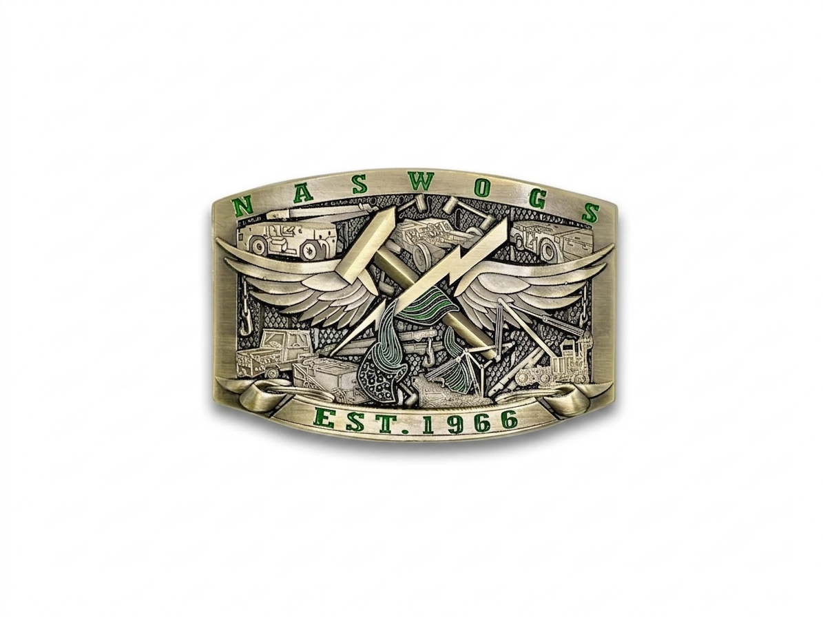 Aviation Support Equipment Technician Buckle