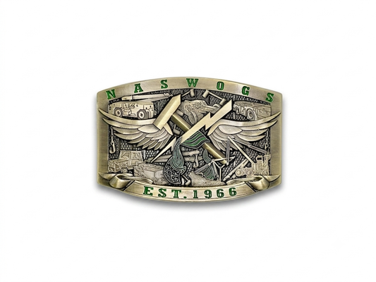 Aviation Support Equipment Technician Buckle