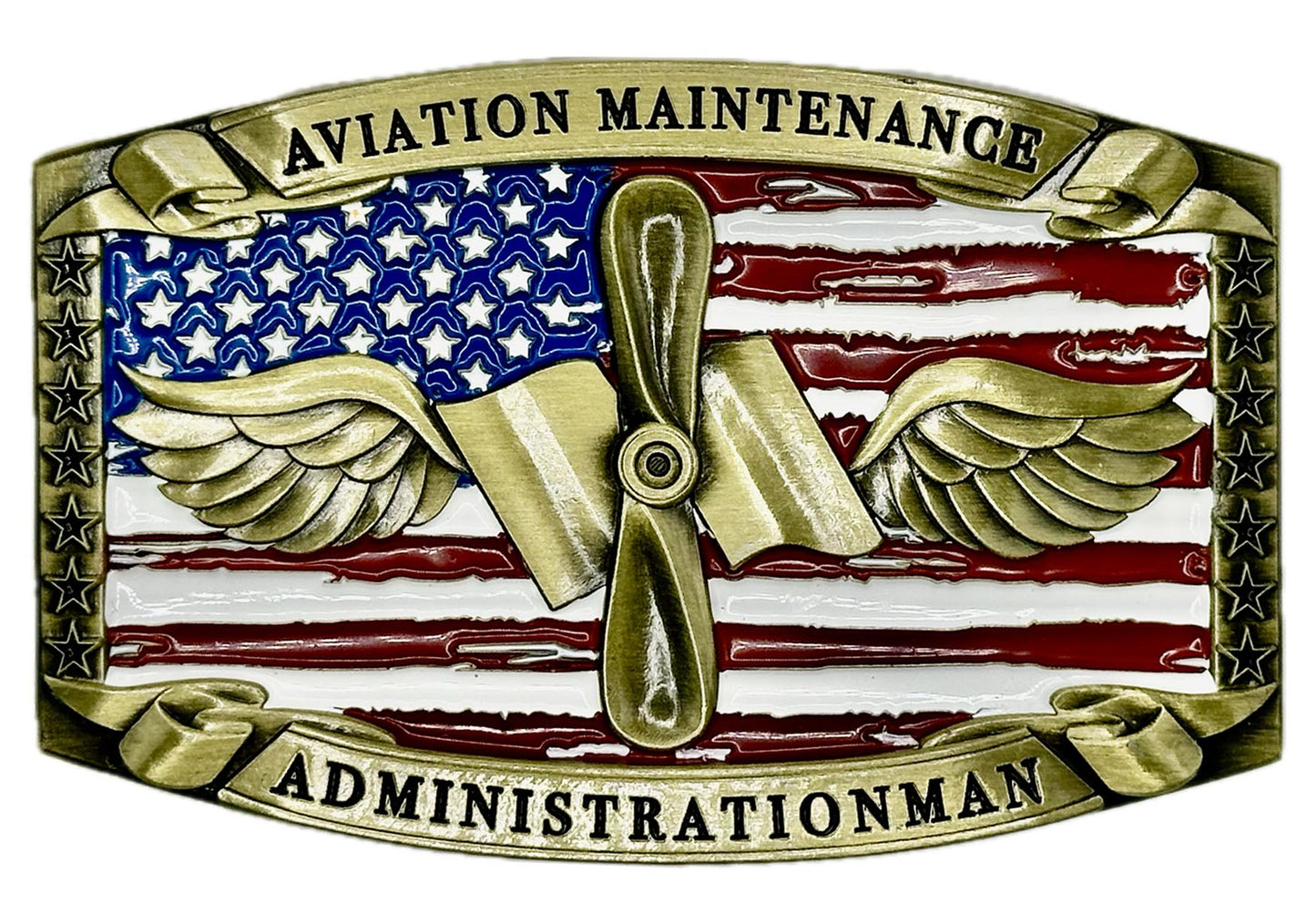 Aviation Maintenance Administrationman Buckle