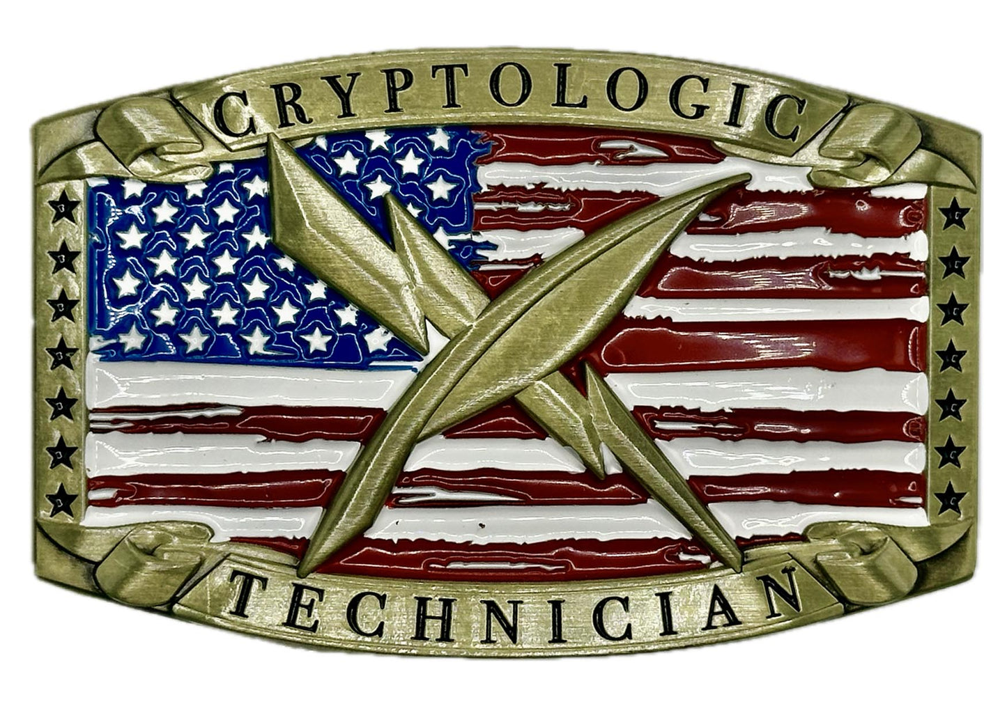 Cryptologic Technician Buckle