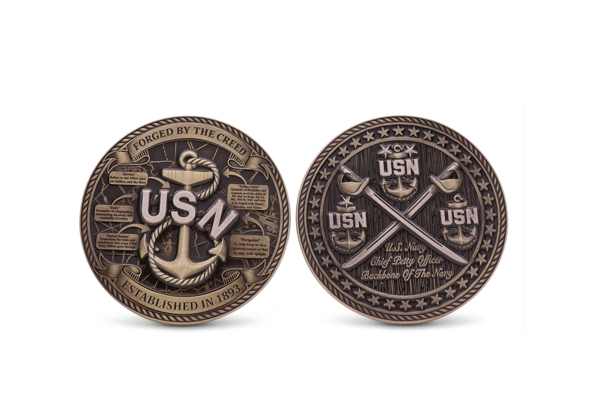 Forged By The Creed Challenge Coin