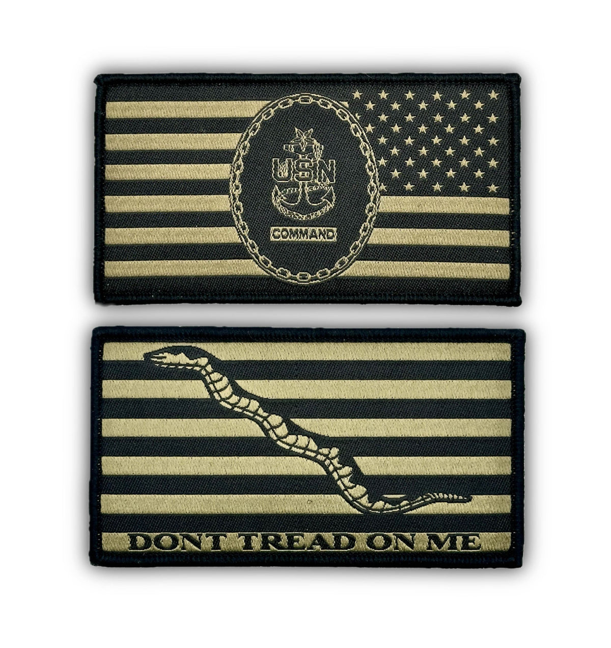 Navy Type 3 Uniform CMDCS Patch Set