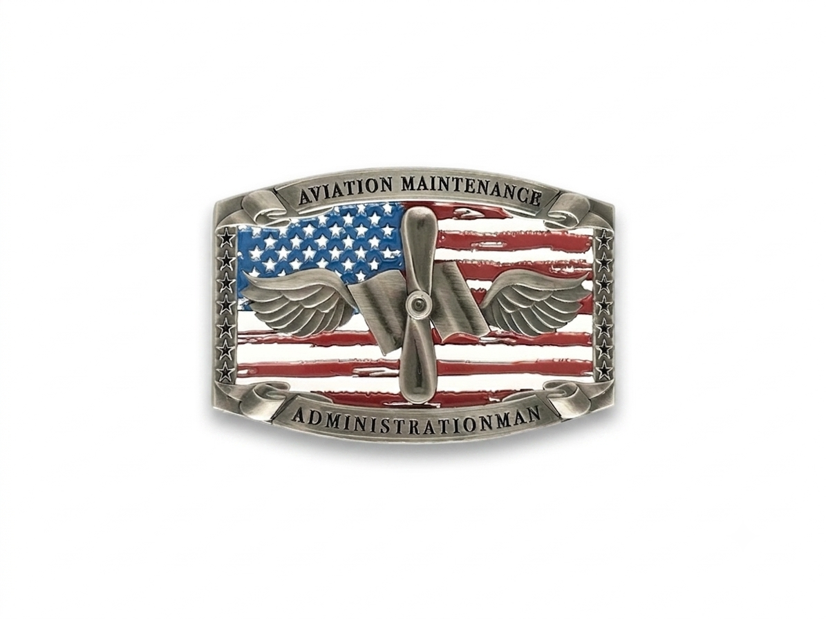 Aviation Maintenance Administrationman Buckle