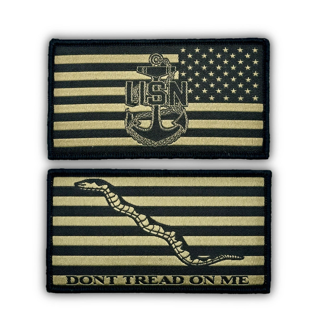Navy Type 3 Uniform Chief Patch Set