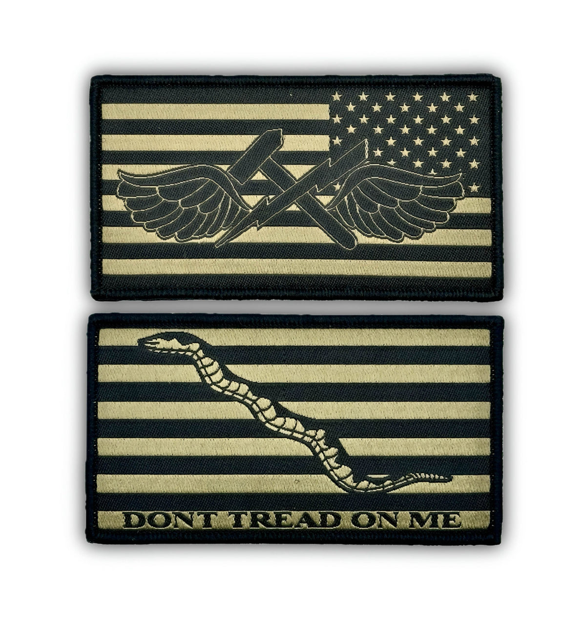 Navy Type 3 Uniform AS Patch Set