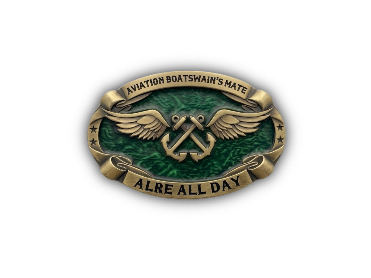 Aviation Boatswain's Mate ALRE Belt Buckle