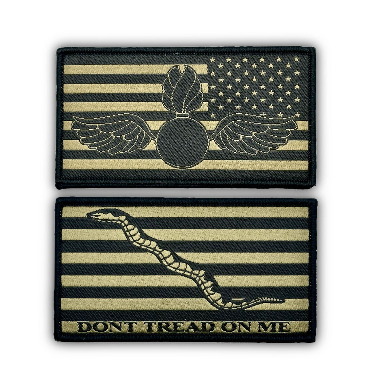 Navy Type 3 Uniform AO Patch Set