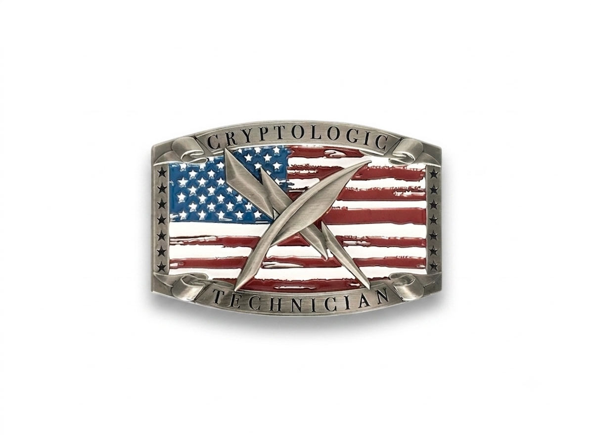 Cryptologic Technician Buckle