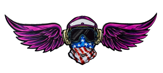 Aviation Boatswain’s Mate Cranial Wing Patch (Purple)