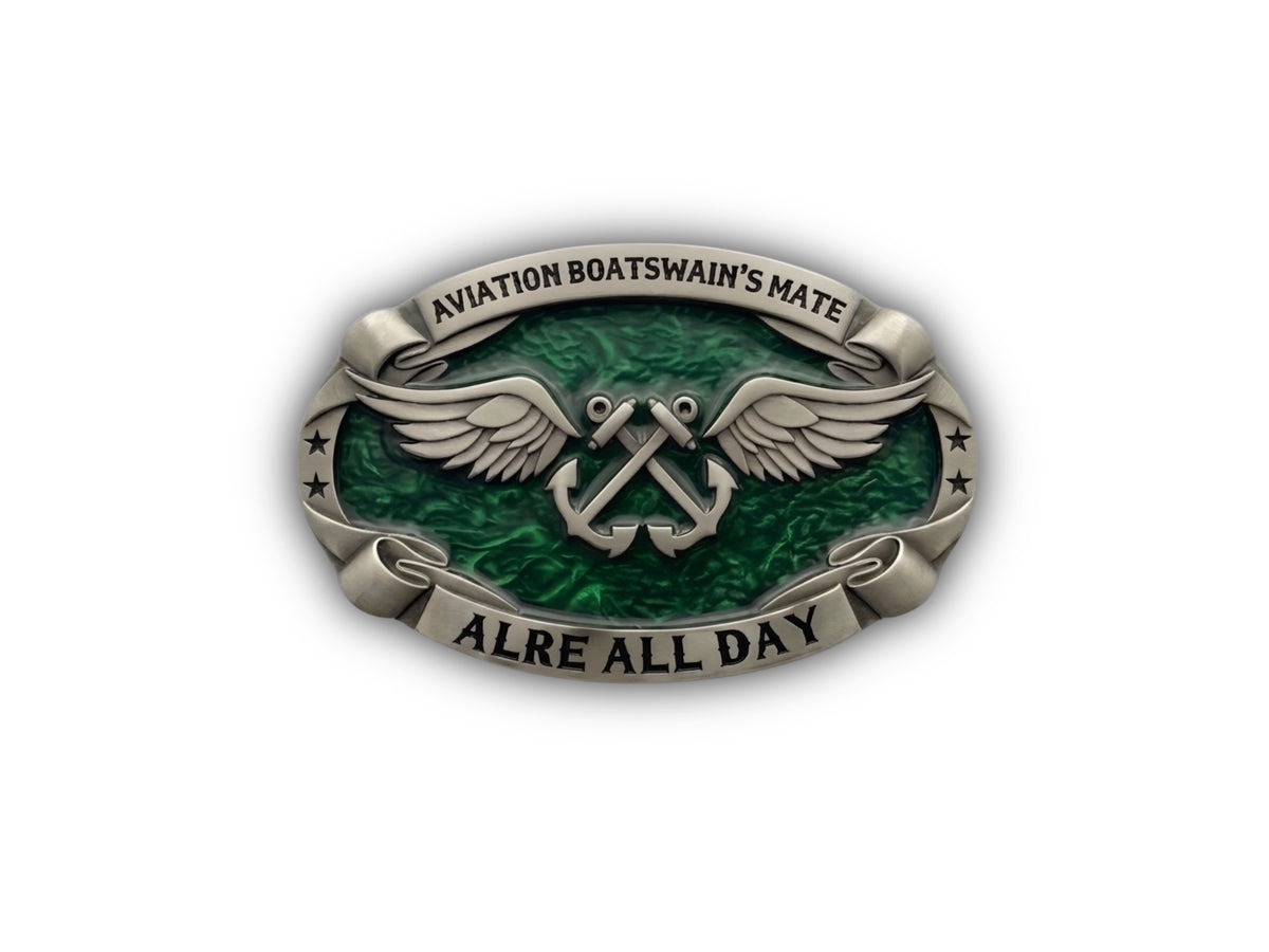 Aviation Boatswain's Mate ALRE Belt Buckle