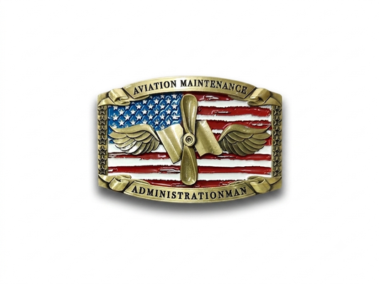 Aviation Maintenance Administrationman Buckle