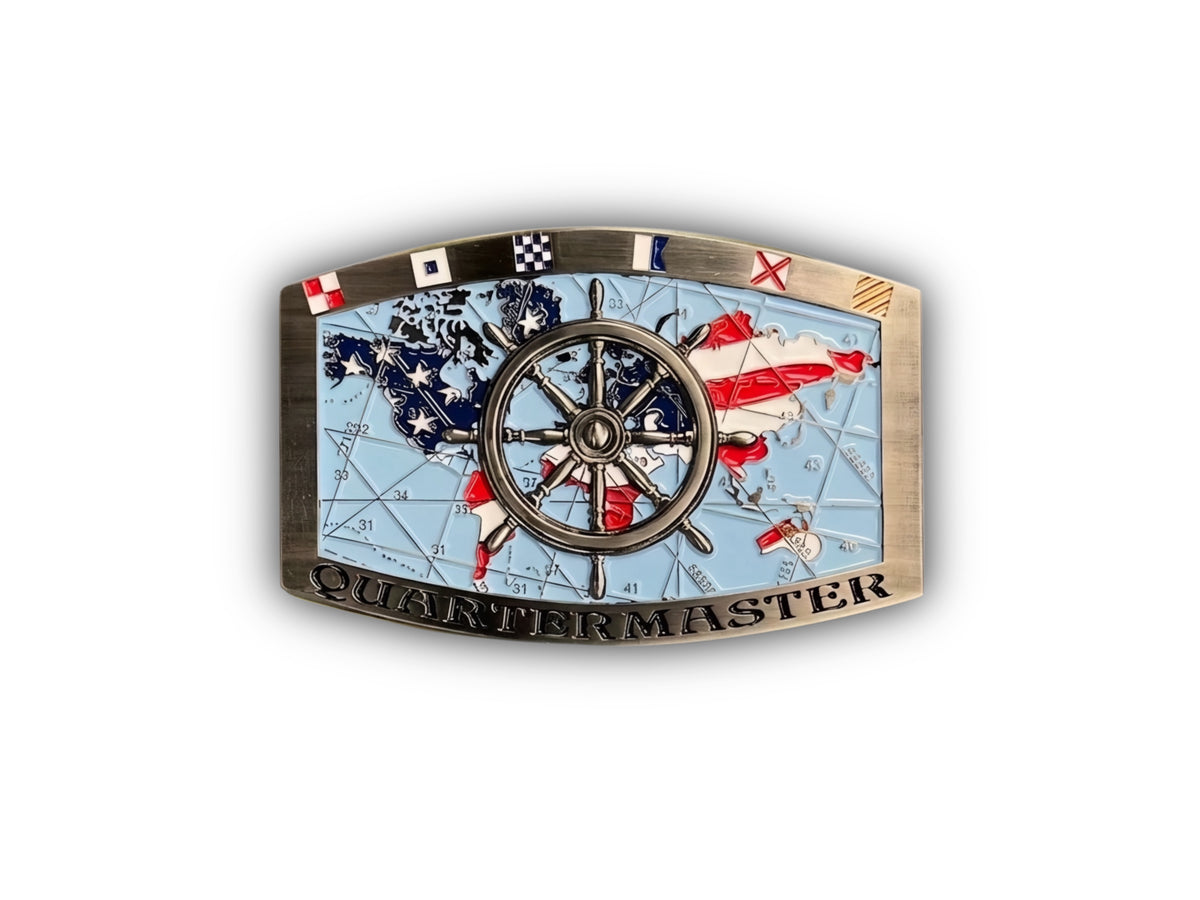 Navy Quartermaster Belt Buckle