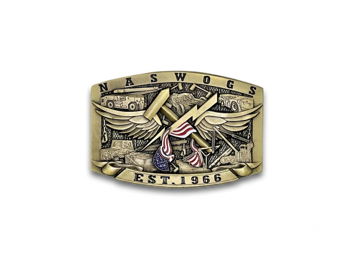 Aviation Support Equipment Technician Buckle