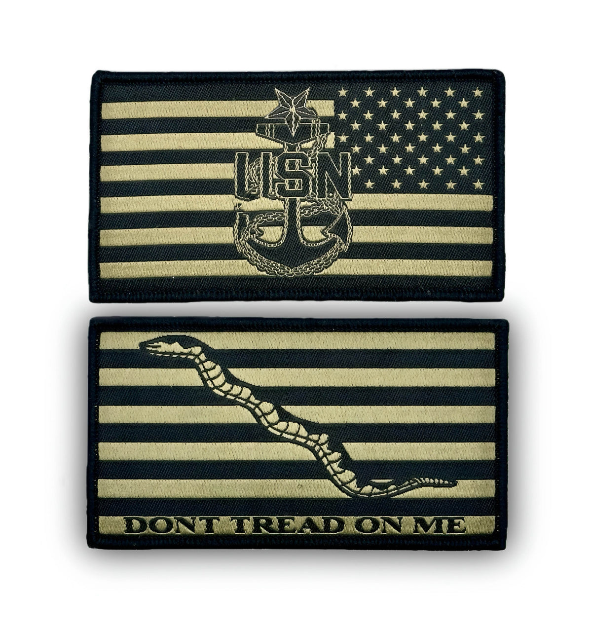 Navy Type 3 Uniform Senior Chief Patch Set