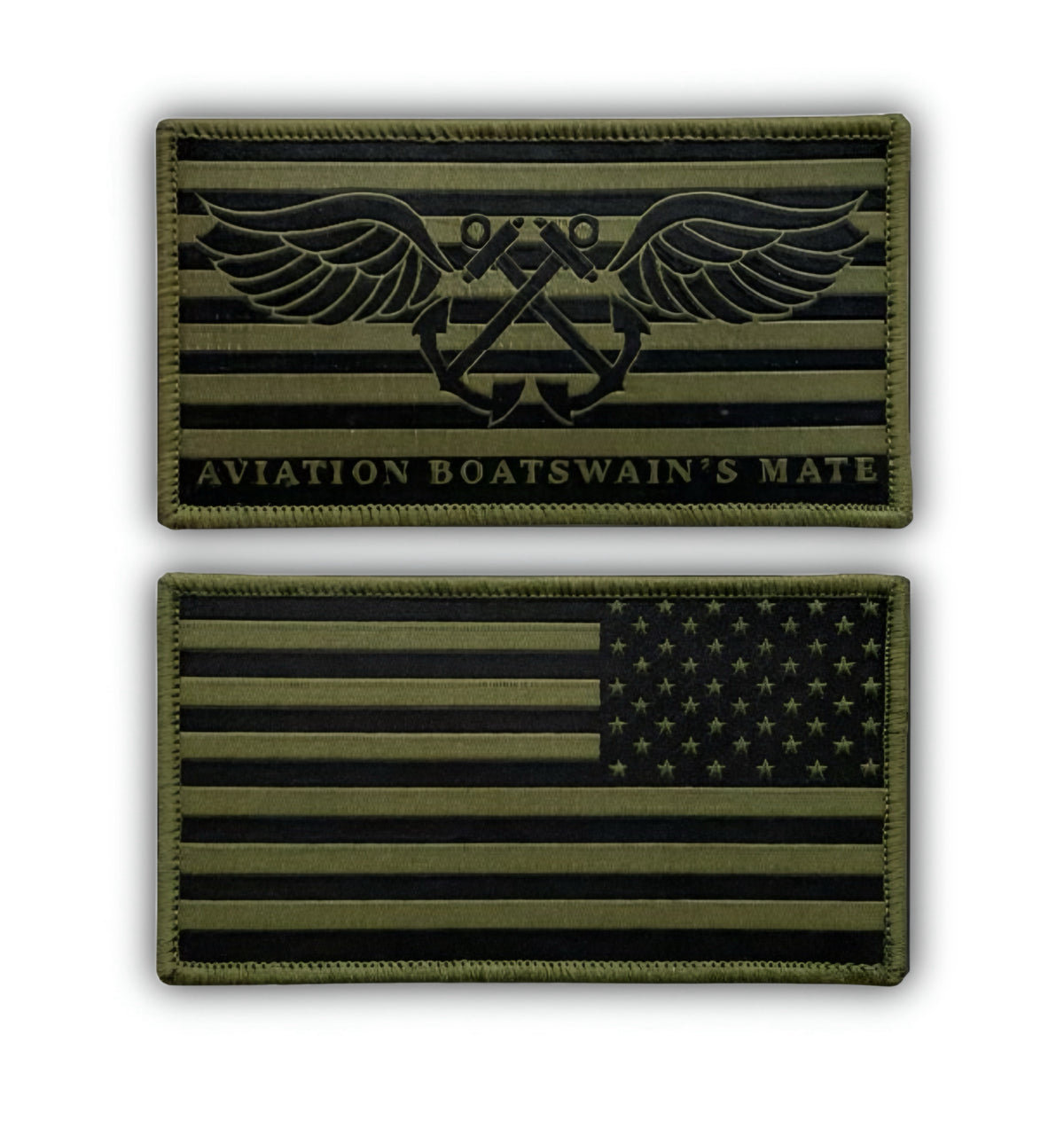 Navy Type 3 Uniform AB Patch Set
