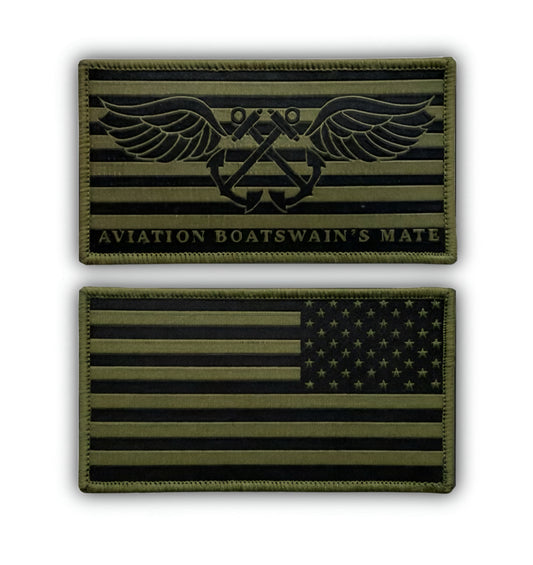 Navy Type 3 Uniform AB Patch Set