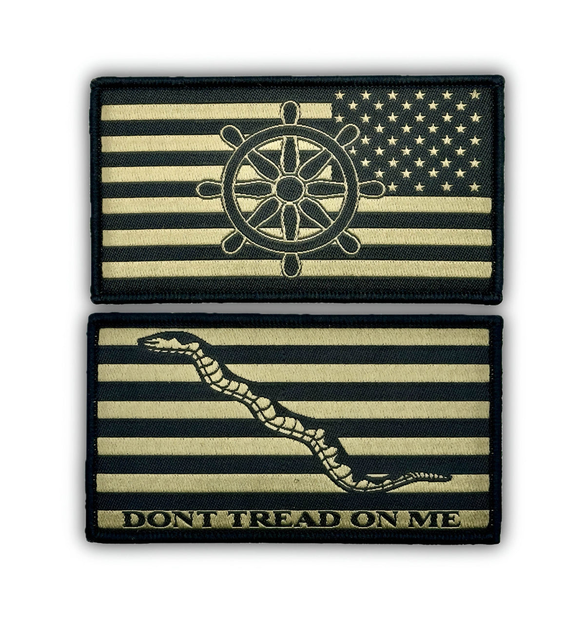 Navy Type 3 Uniform QM Patch Set