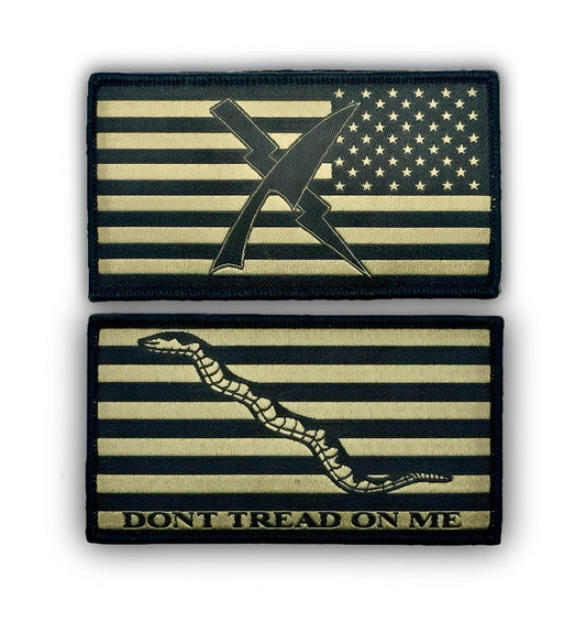 Navy Type 3 Uniform CT Patch Set