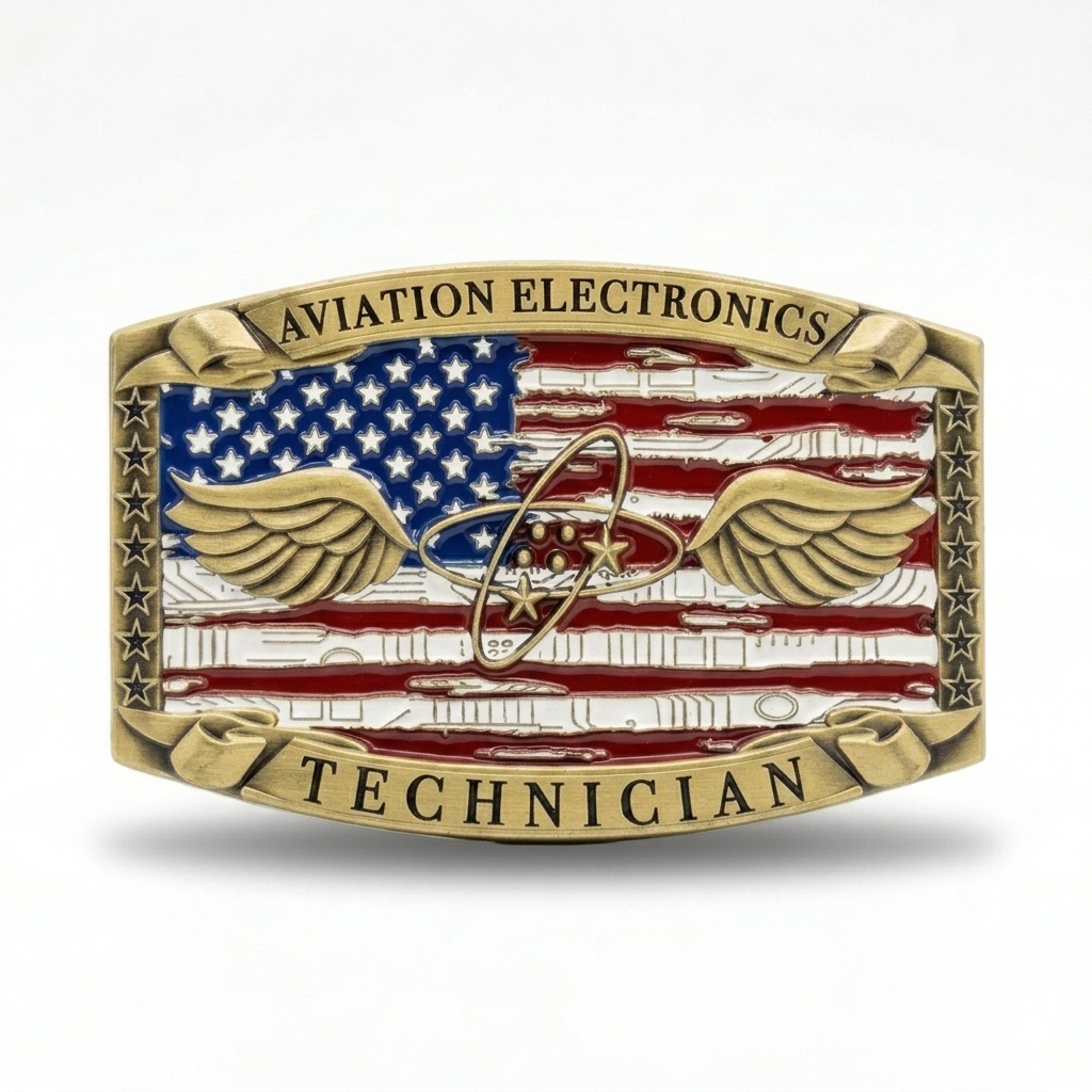 Aviation Electronics Technician Buckle