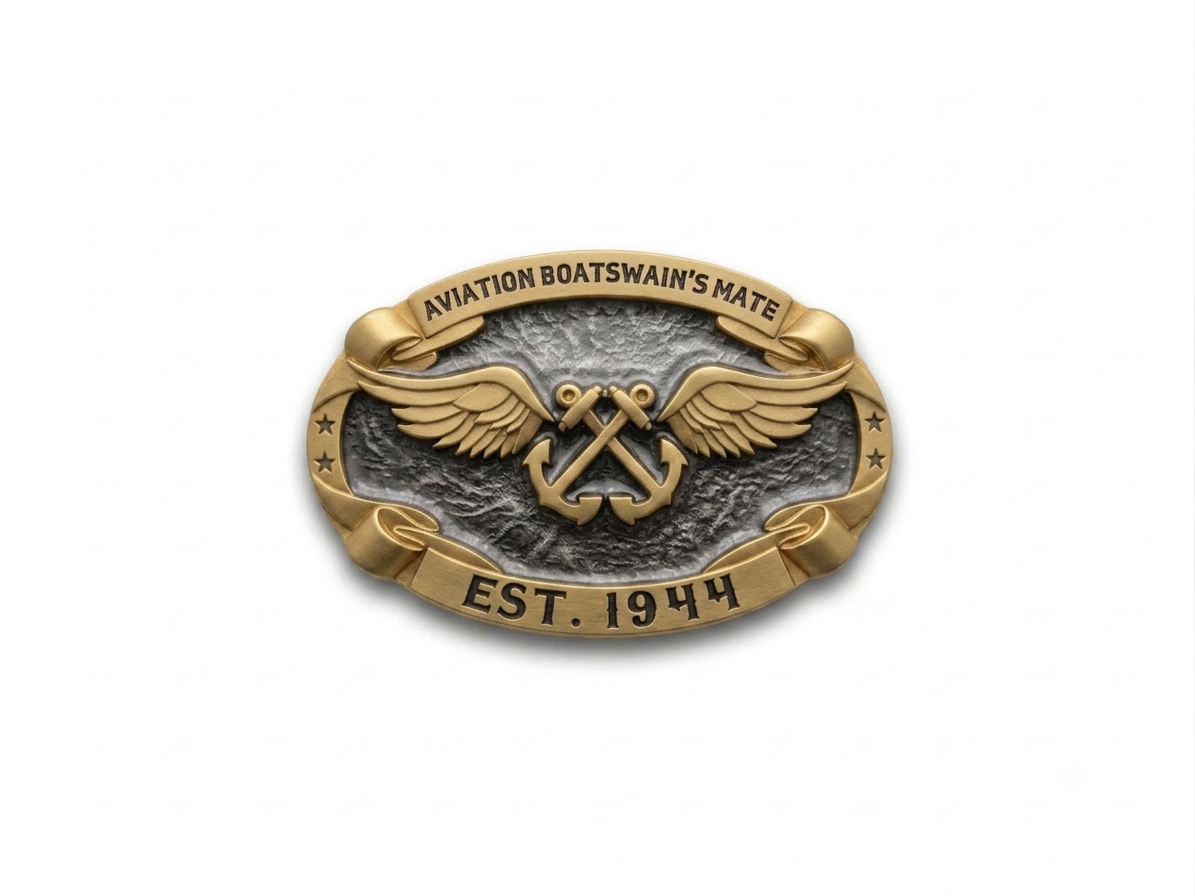 Aviation Boatswain's Mate Buckle - Est. 1944
