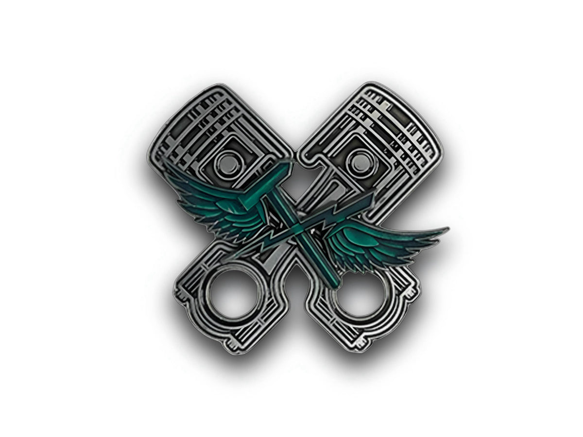 Navy AS Piston Spinner Challenge Coin front design