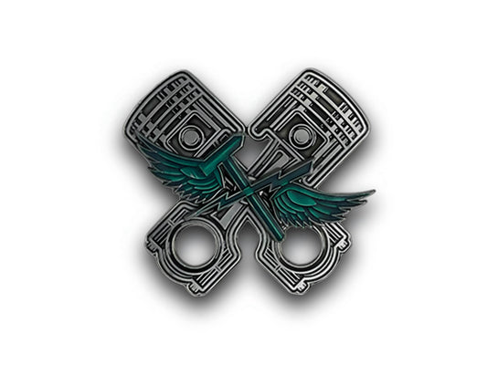 Navy AS Piston Spinner Challenge Coin front design