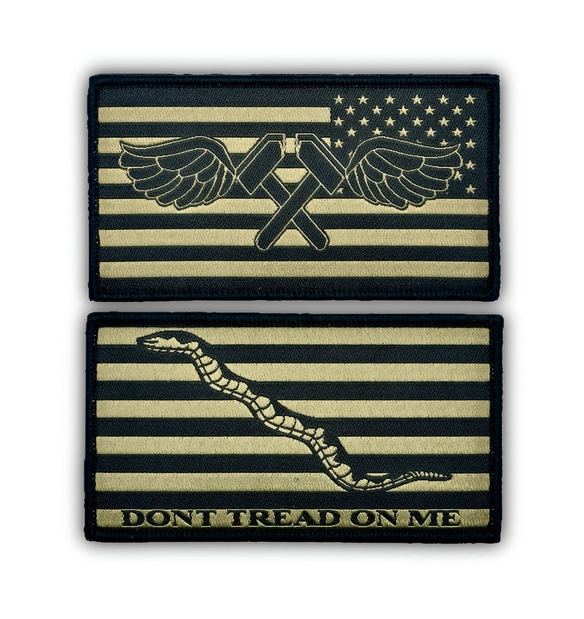 Navy Type 3 Uniform AM Patch Set