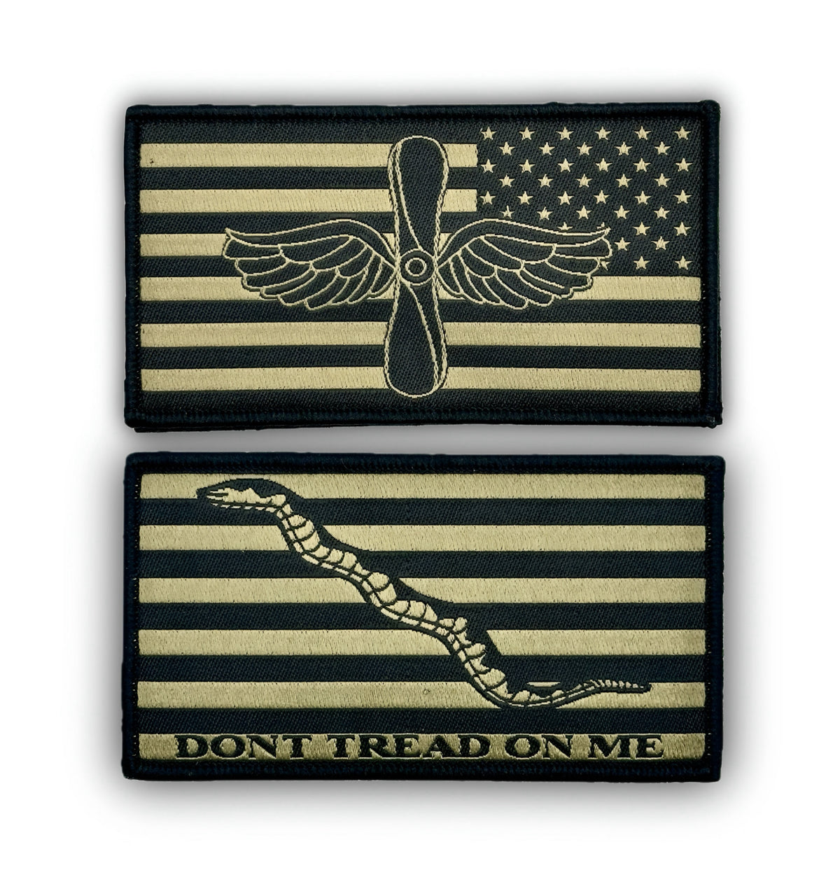 Navy Type 3 Uniform AD Patch Set