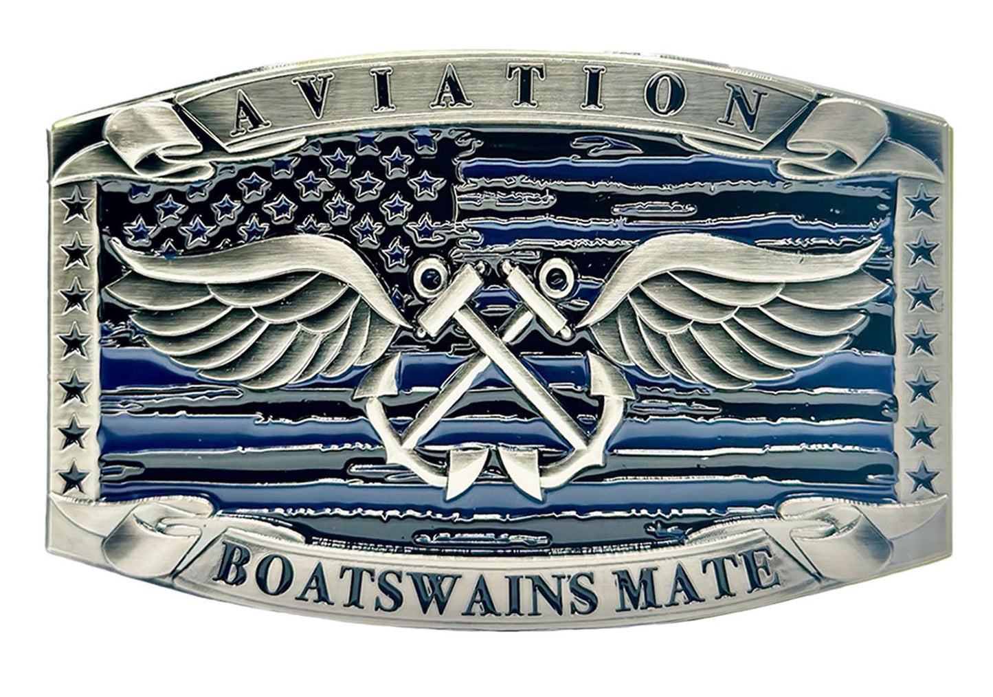 Aviation Boatswain's Mate Buckle (Blue)