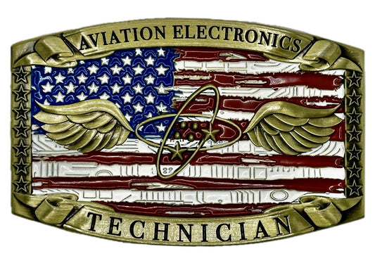 Aviation Electronics Technician Buckle